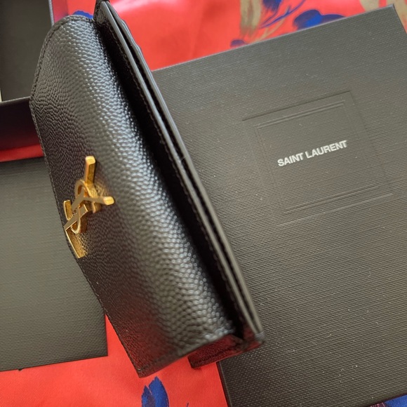 SAINT LAURENT UPTOWN FLAP CARD CASE - Picture 3 of 6